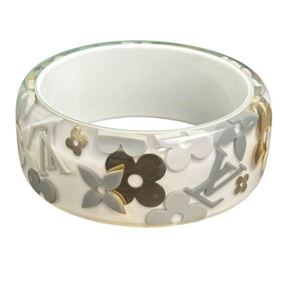 Louis Vuitton Bracelet Inclusion Clear Bangle Bracelet #275